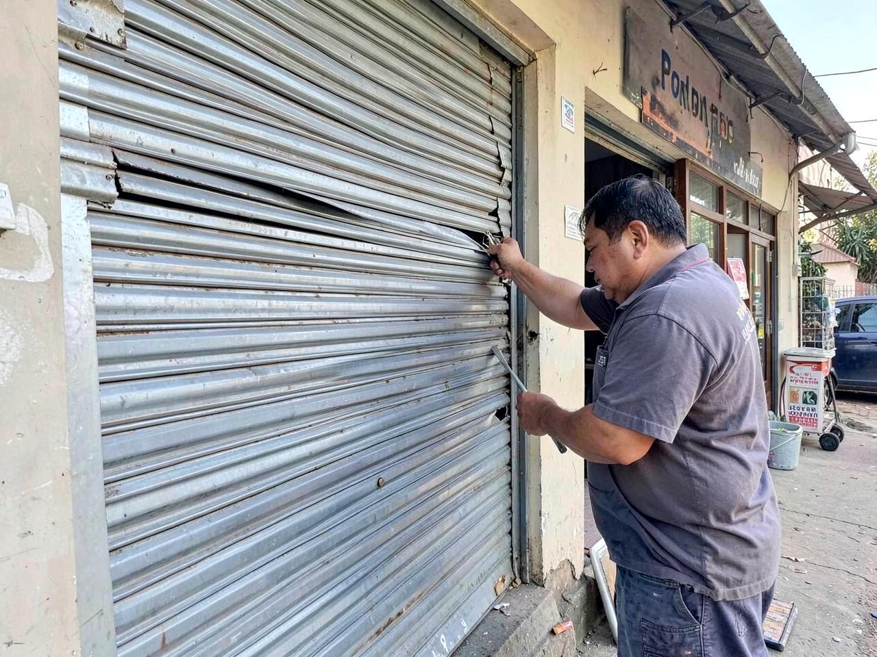 Reparación de Cortinas Metálicas